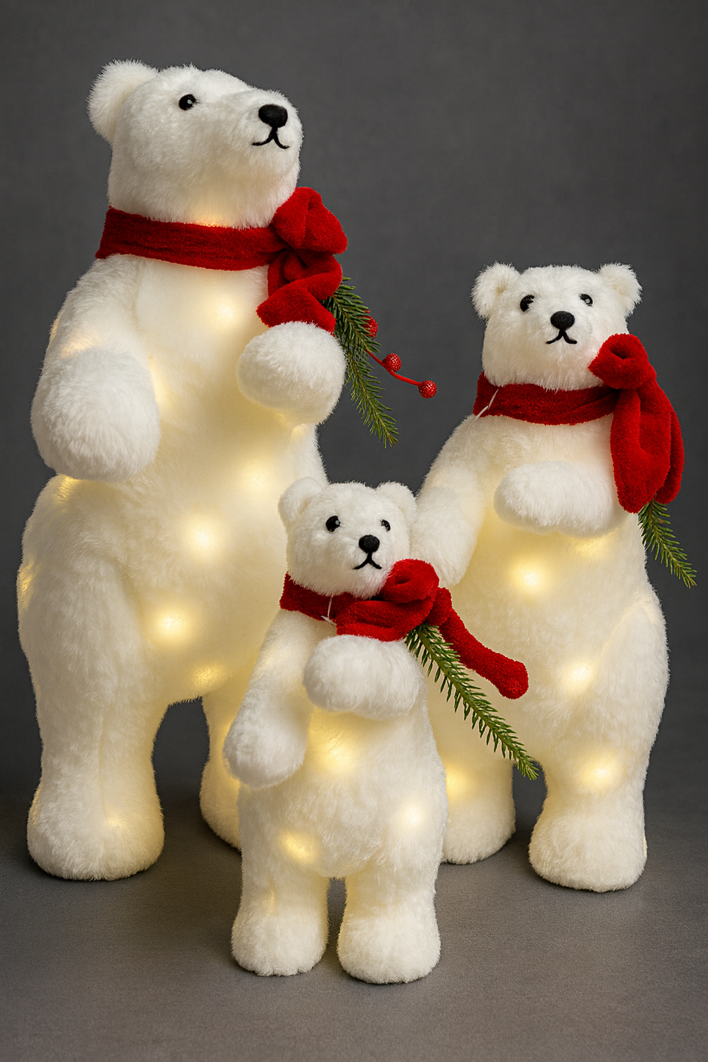 OSOS NAVIDEÑOS LUMINOSOS