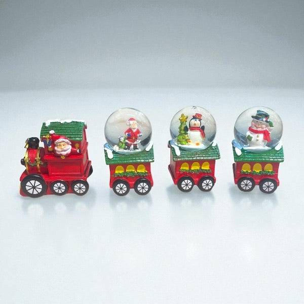 TRINEO CON BAGON DE SANTA 4PCS