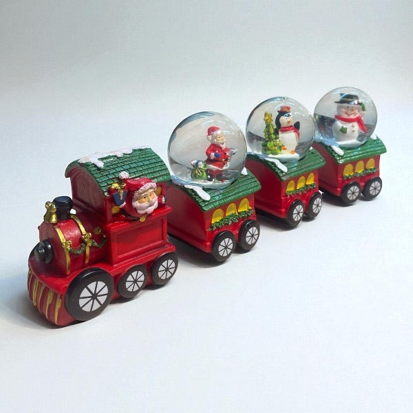 TRINEO CON BAGON DE SANTA 4PCS