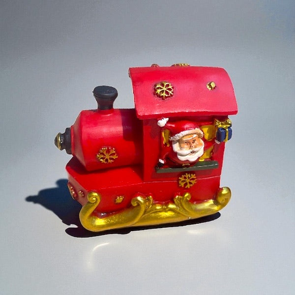 TRINEO CON BAGON DE TREN 4PCS