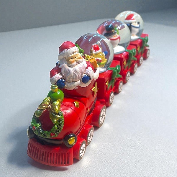 TRINEO CON SANTA 4PCS