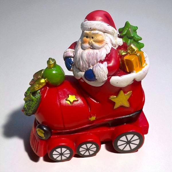 TRINEO CON SANTA 4PCS